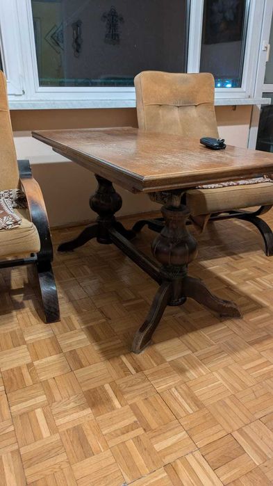 Ława drewniana rozkładana