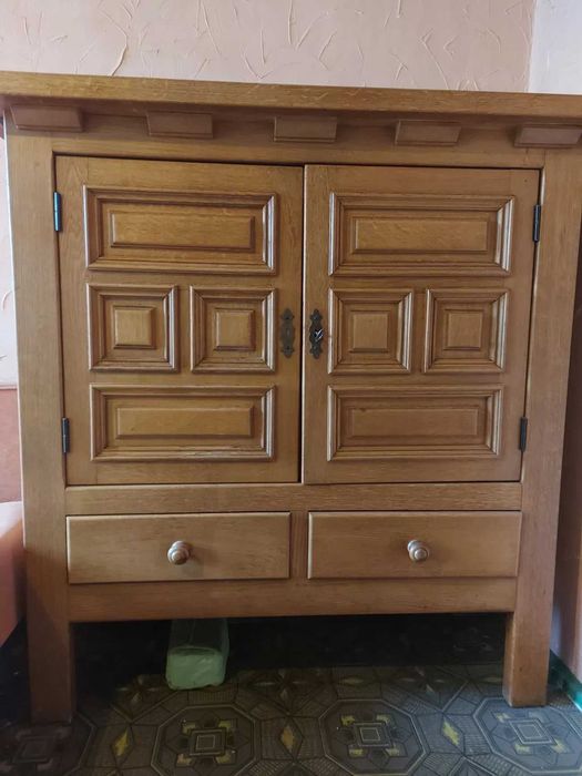 Duża Komoda Dębowa