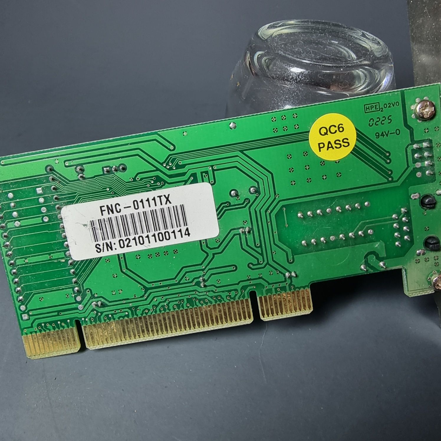 Placa de rede PCI da marca Realtek