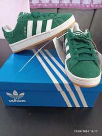 Adidas Original Campus 00 Dark Green Cloud White Rozmiar 36