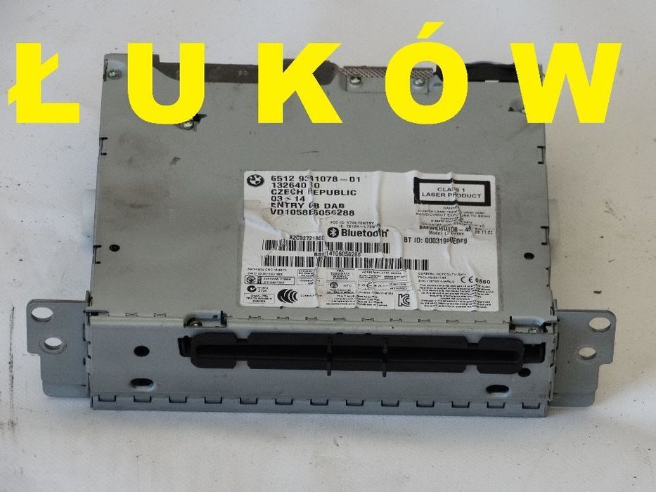 BMW F20 F30 Radio Nawigacja Navi Bluetooth 9341078