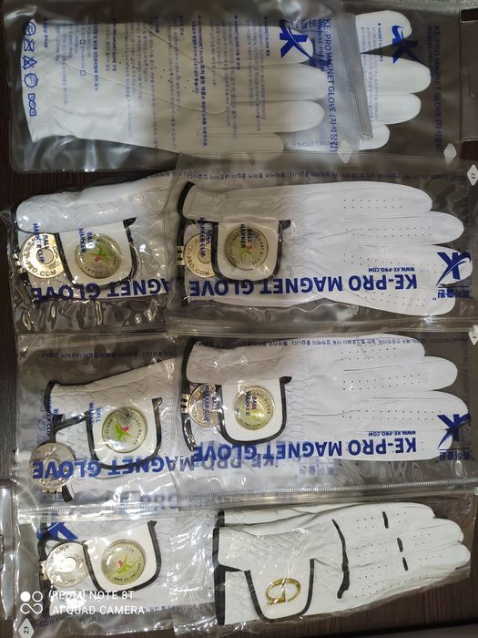 Печатки для гольфу, жіночі,шкіряні