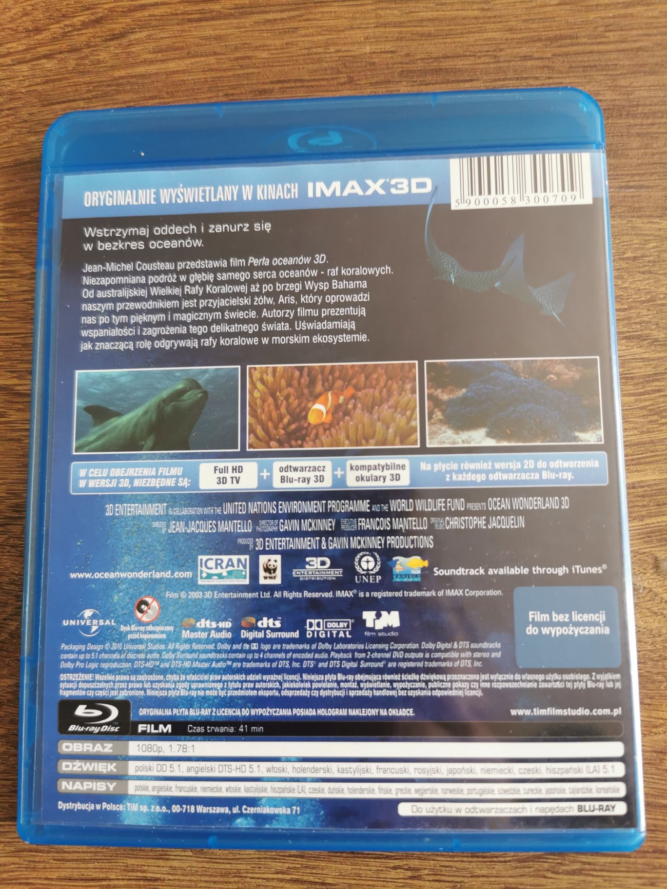 Blu Ray 3D Perła oceanów