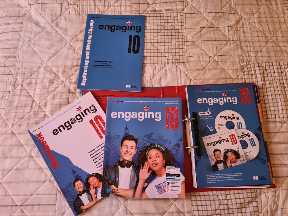 Dossier do professor de inglês ( Engaging 10) do 10°ano