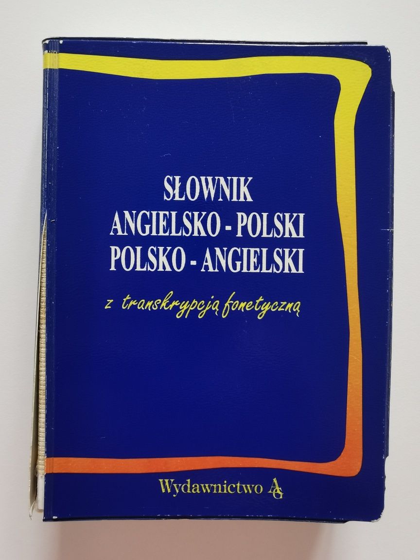 Mini słownik angielsko-polski.