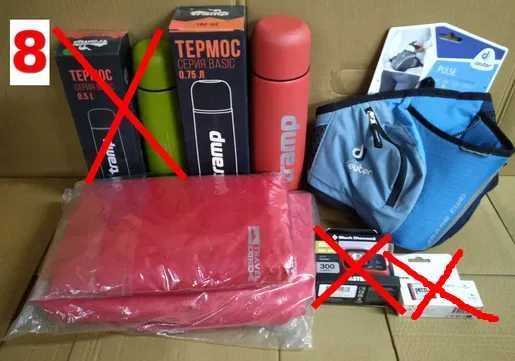 Різні туристичні дрібниці Tramp Deuter Black Diamond Petzl НОВІ ОРИГІН