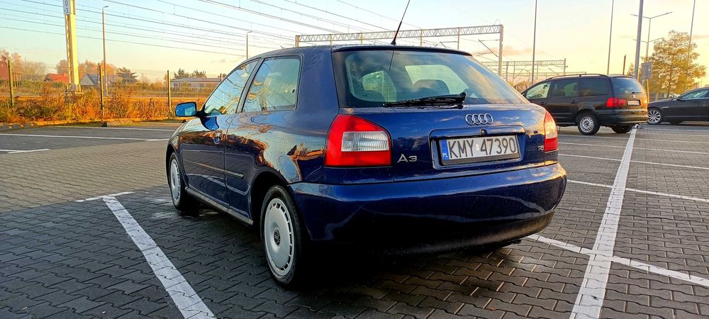 Audi A3/8L/Facelift/1.8 MPI/5V/125KM/Benzyna/Climatronic/BDB Stan/KRK