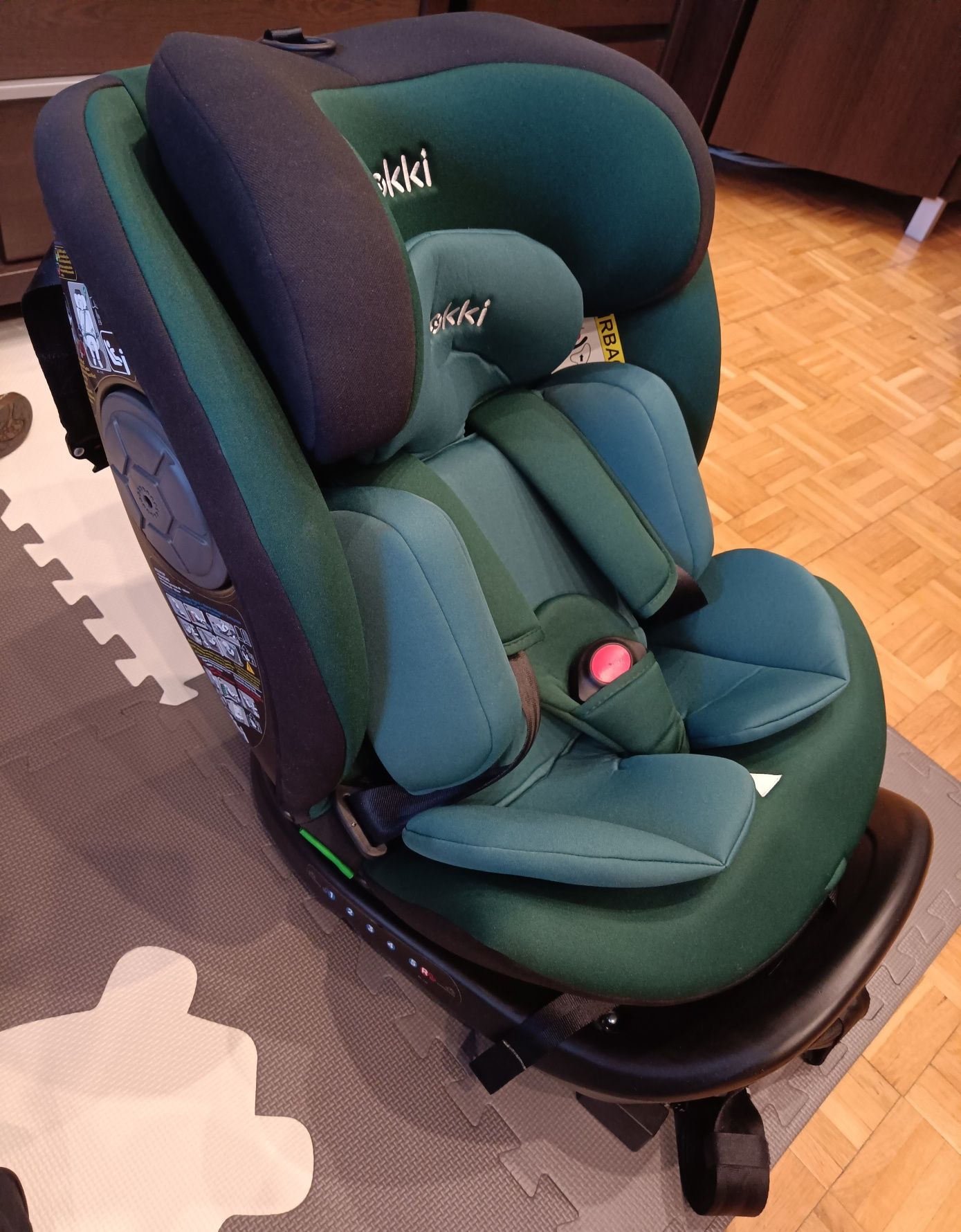 Fotelik dziecięcy Mokka i-size Emerald z ISOFIX