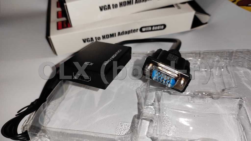 VGA-пк (від старого) на HDMI /to -монітор, перехідник адаптер, ТВ