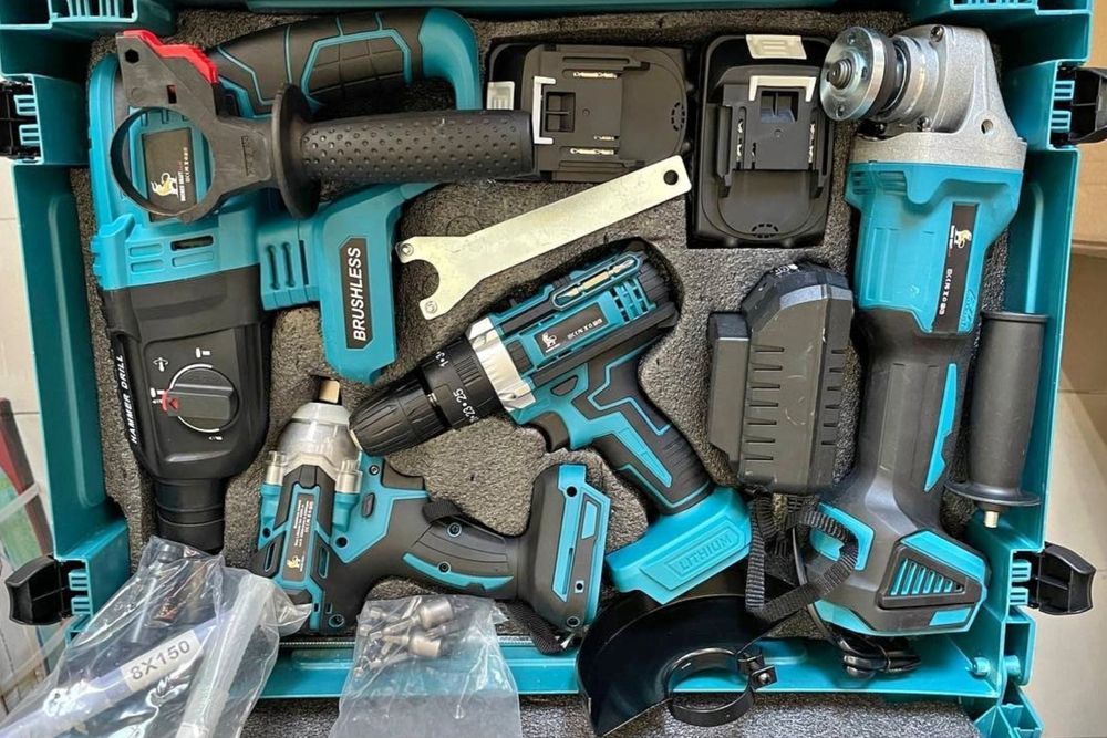 Conjuntos de 4 maquinas profissionais