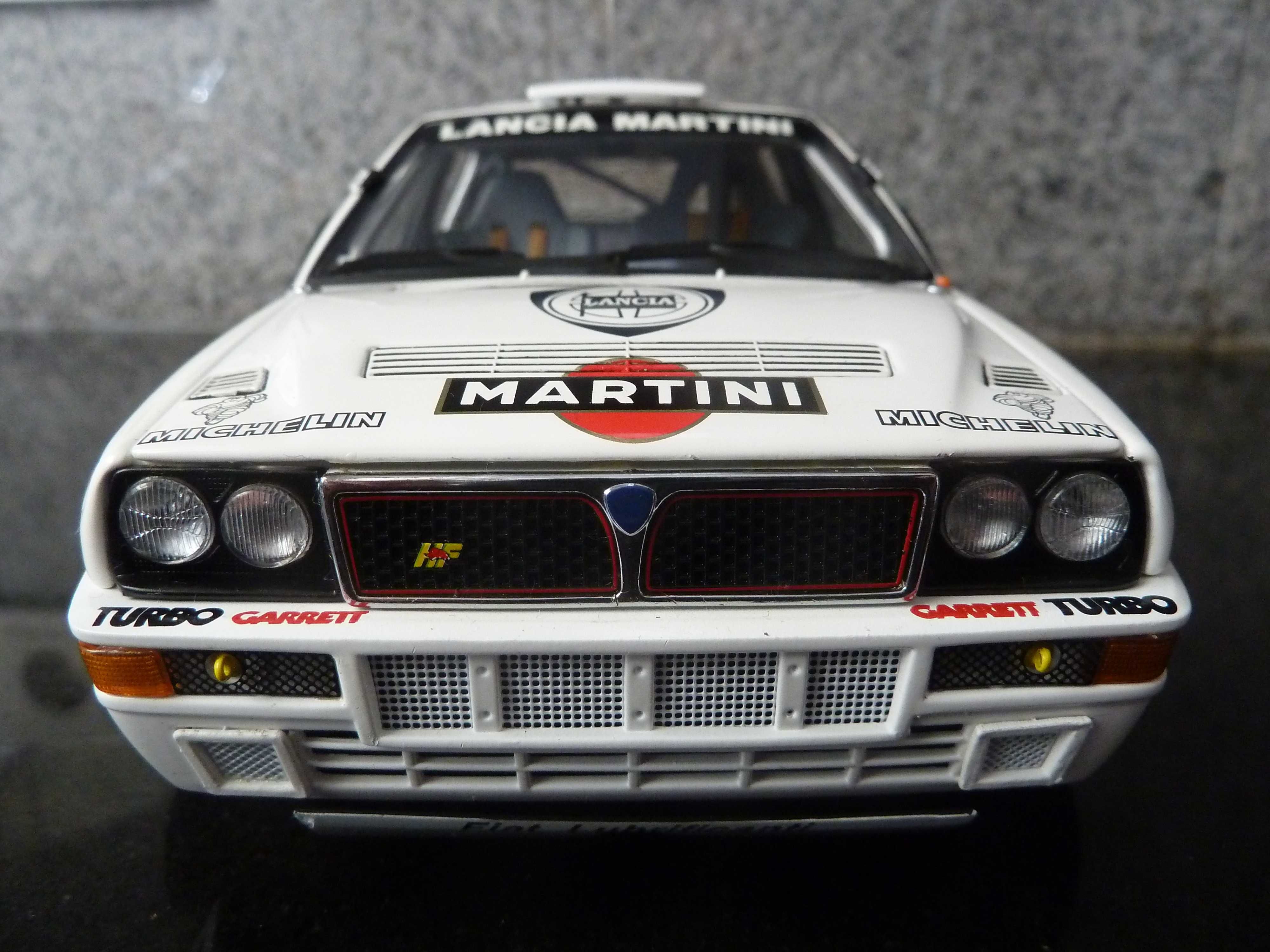 1:18 Kyosho, Lancia Delta HF Evo2 Test Car Martini AutoArt Minichamps