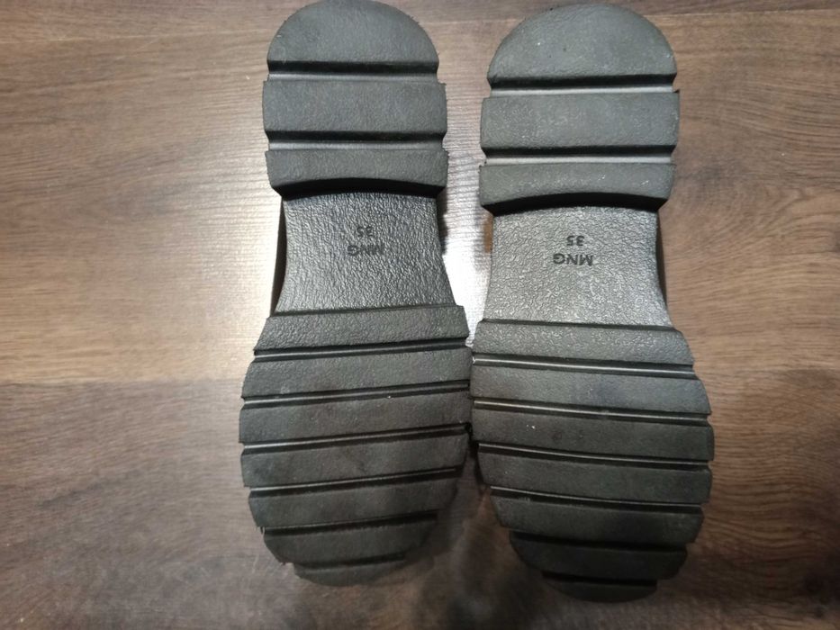 Buty loafersy czarne MNG rozm. 35