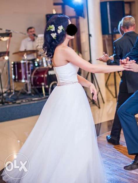 Delikatna Suknia ślubna rozmiar 36 S