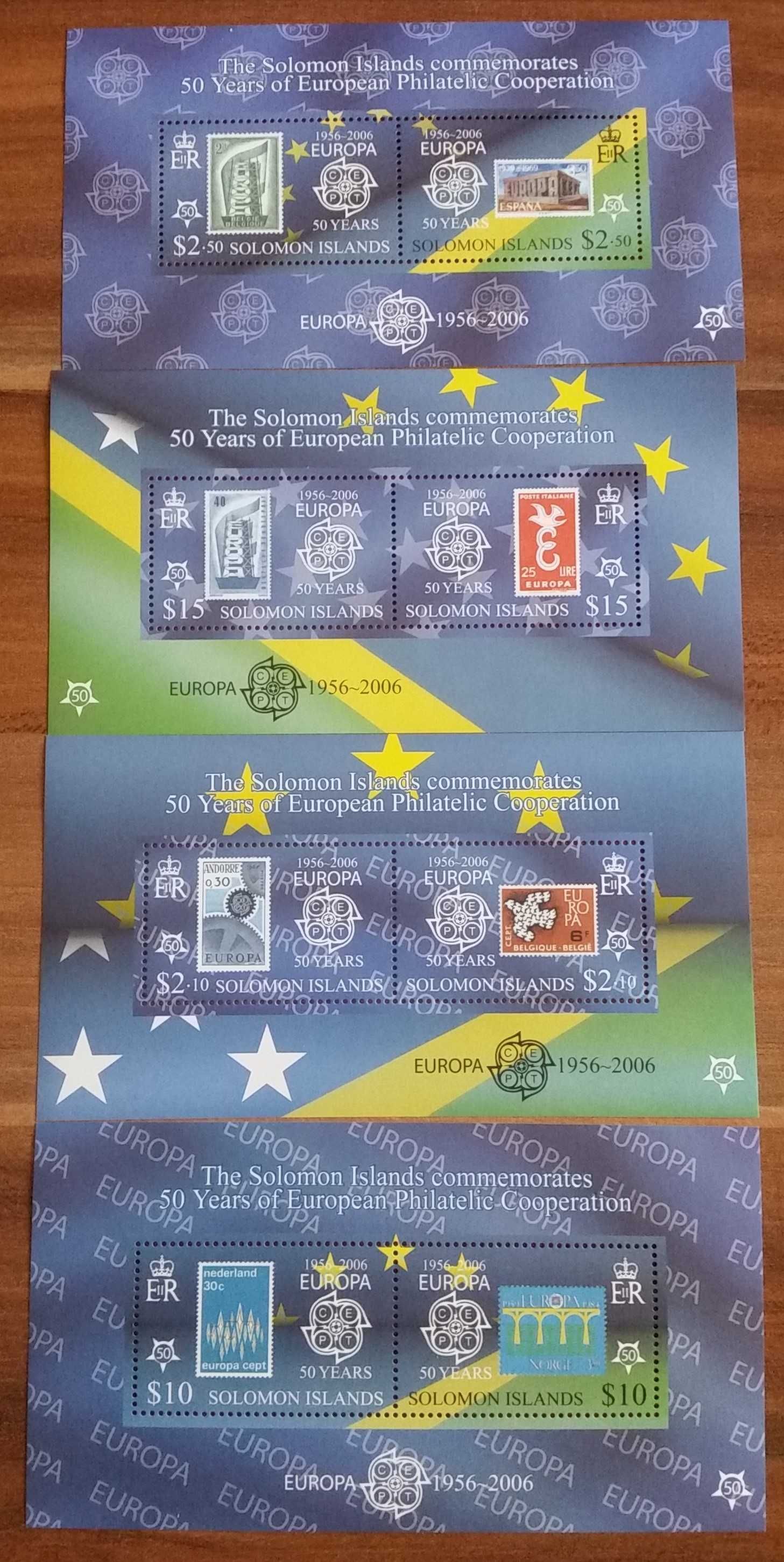 Znaczki pocztowe - Wyspy Salomona - znaczki , EUROPA CEPT