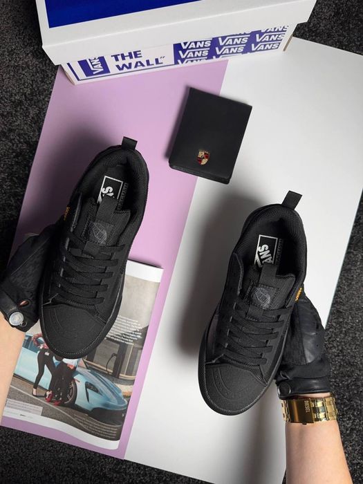 Женские кеды ванс олд скул гортекс Vans Old Skool MTE-1 GTX All Black