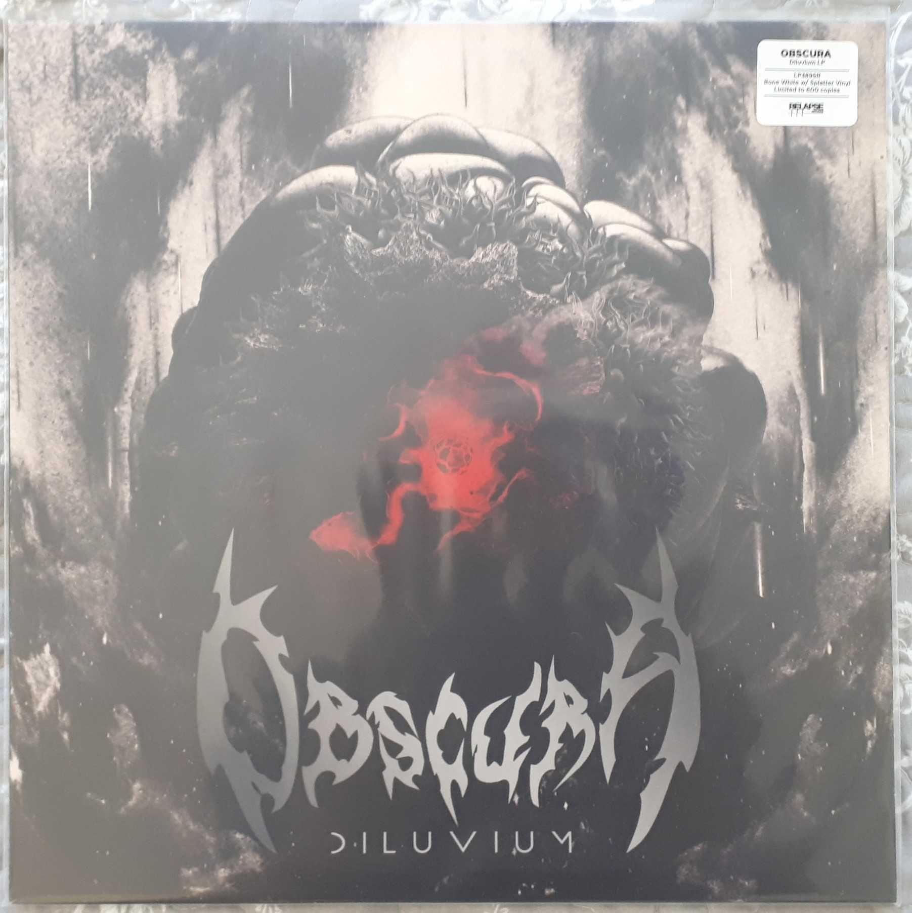Obscura - Diluvium 1st Press, limit 500, splatter LP, Mint!