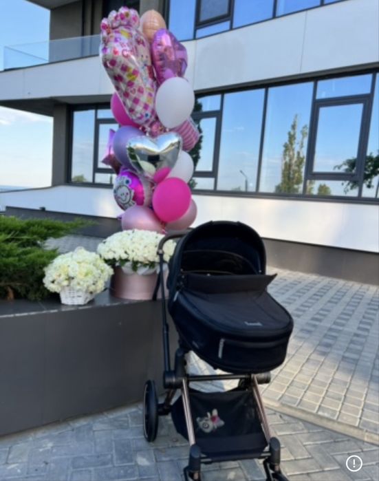 Коляска cybex priam 2 в 1 black