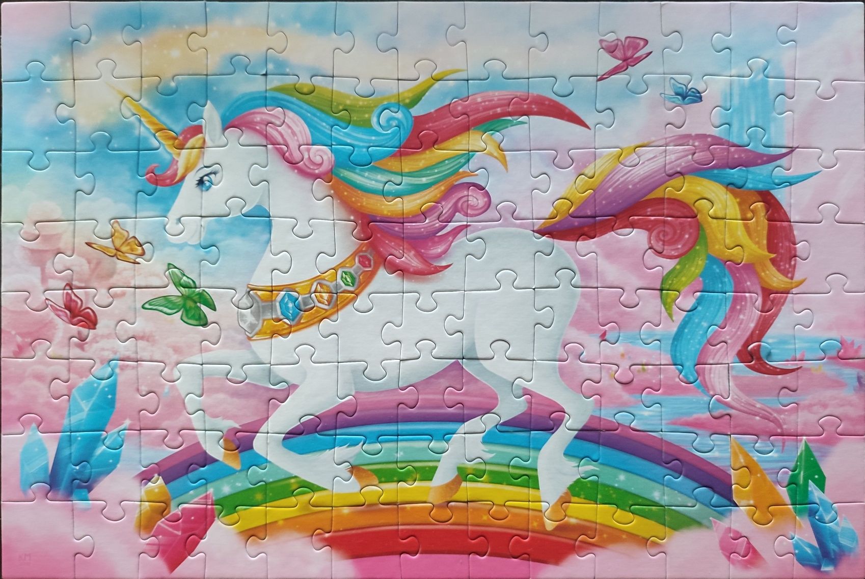 Puzzle jednorożec 100