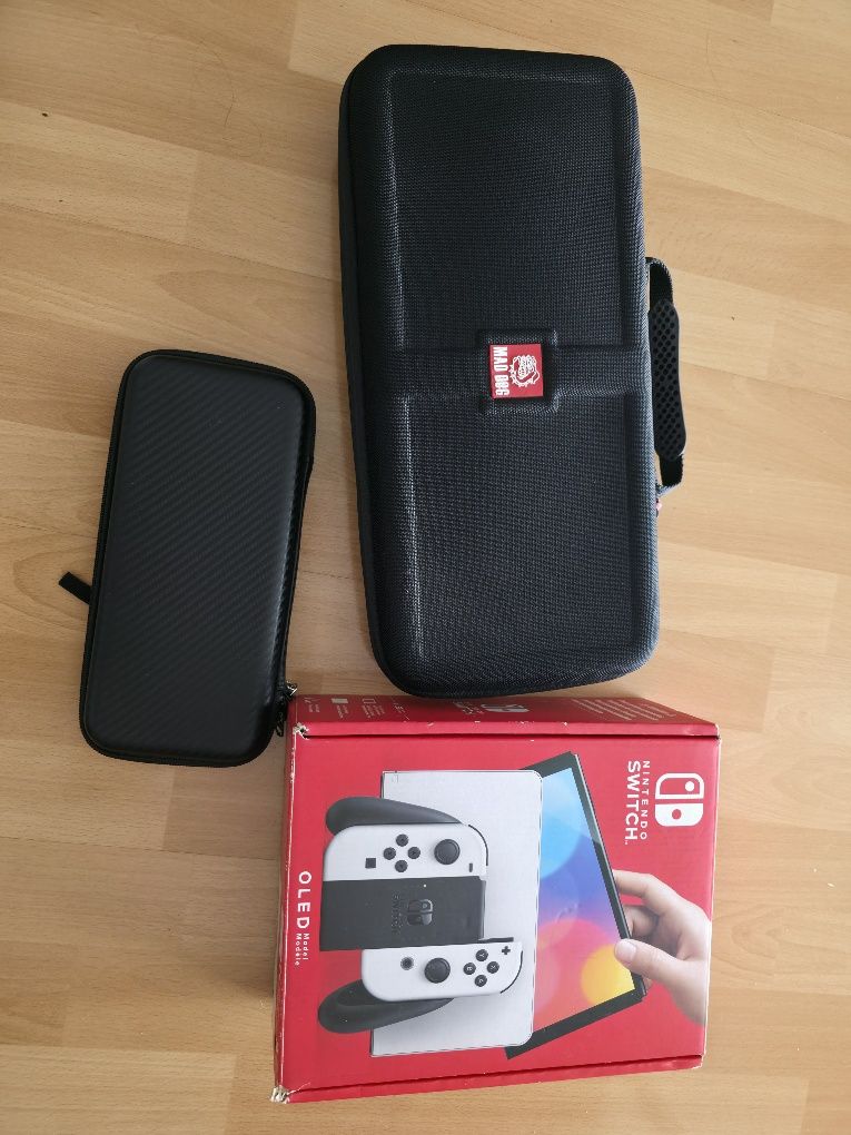Nintendo Switch OLED 256GB+duzy zestaw
