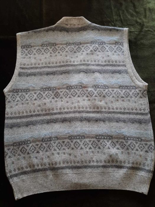 Colete de Malha para Homem - Marca John Peter, tamanho 50