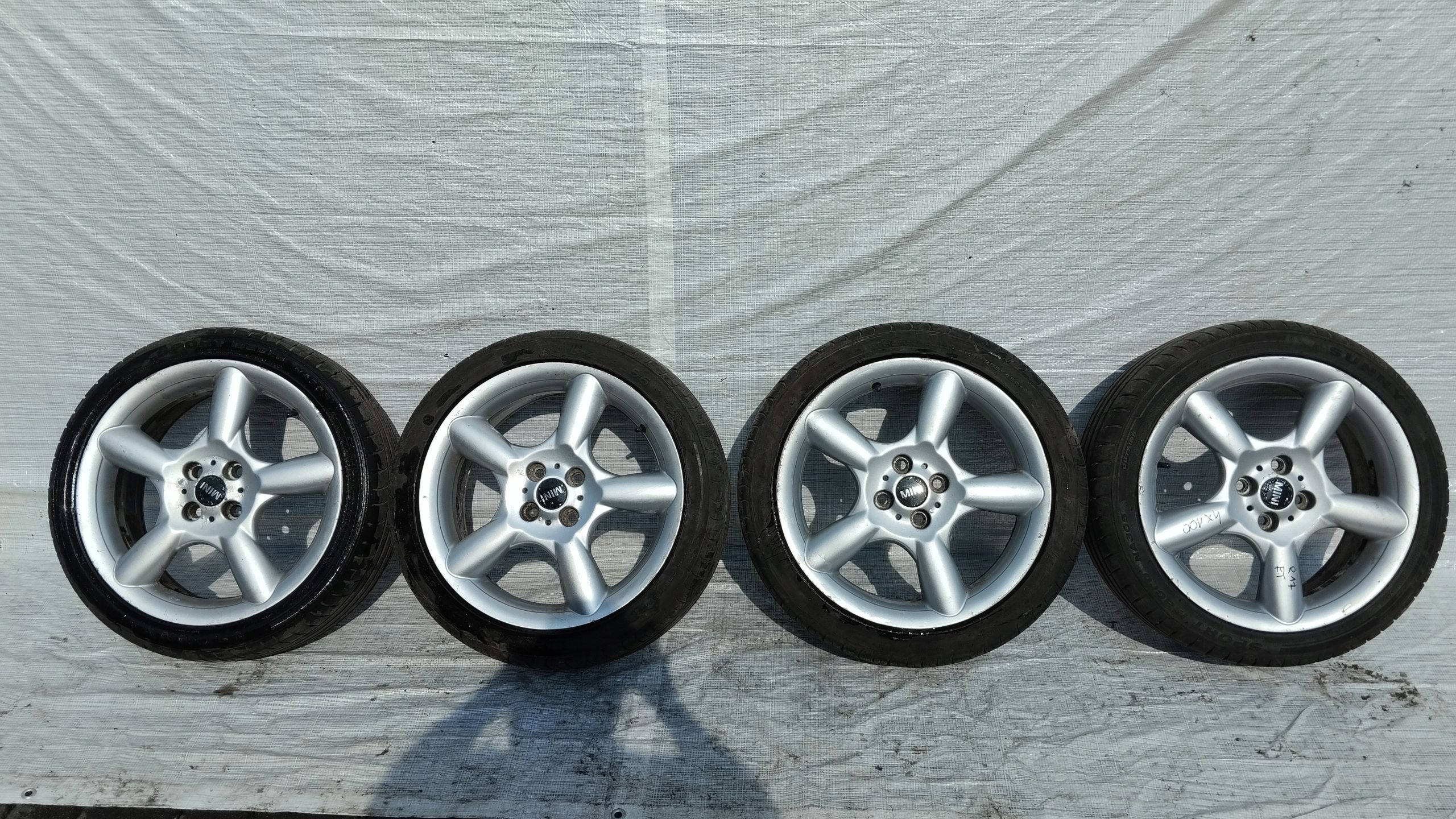 Koła Felgi Aluminiowe Mini Cooper R52 R56 R567"x17" 4x100