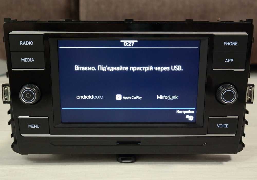 Магнитола VW MIB2GP MQB Golf Passat Tiguan Atlas Transporter 3CN035869