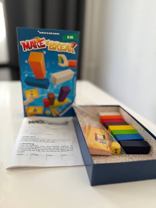 Настільна гра Будуй і Руйнуй від Ravensburger велика і міні версіі