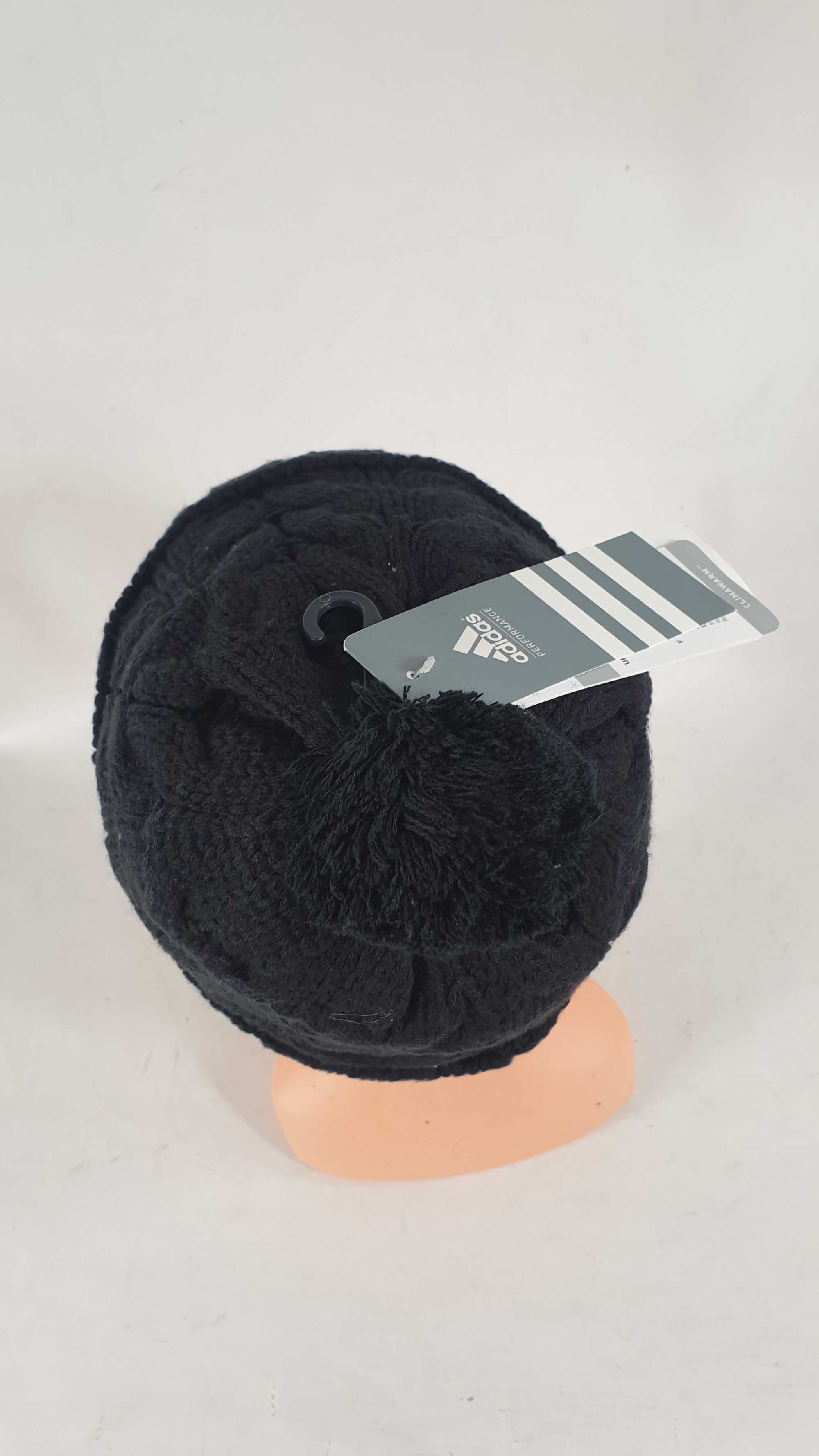 4Czapka zimowa beanie adidas czarna damska roz  uniwersalny