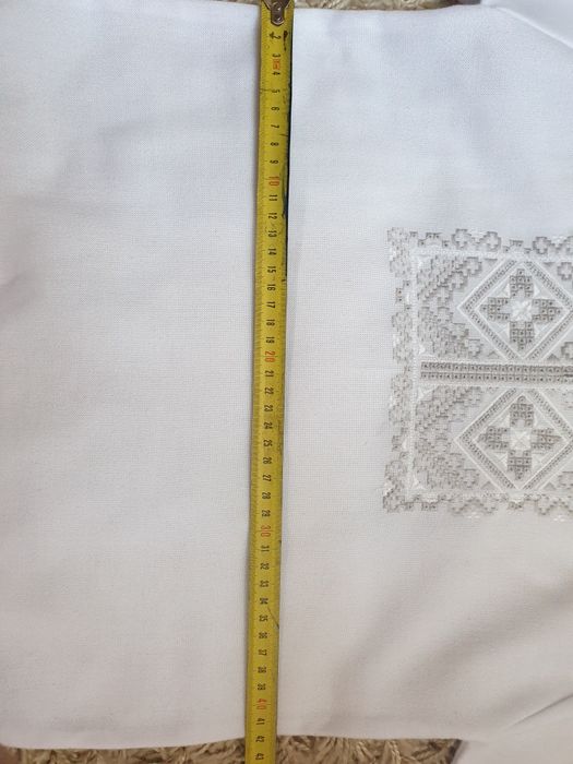 Вишиванка для хлопчика біла 140 р 8-10 років