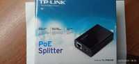 PoE-Сплиттер TP-LINK TL-POE10R 2xGE 5/9/12V черный