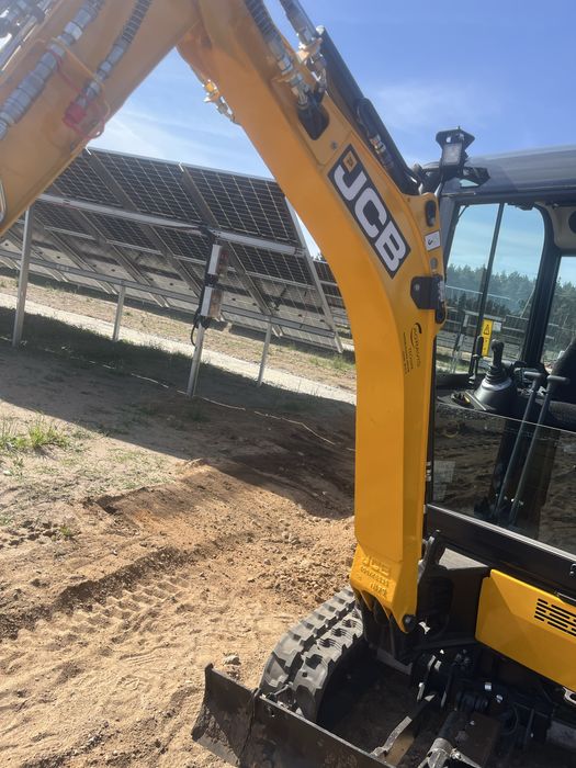 Usługa koparką minikoparką JCB 19c1 JCB hydradig 110w Roboty ziemne