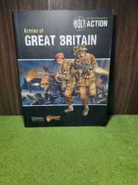 Bolt Action Armies of Great Britain książka armii