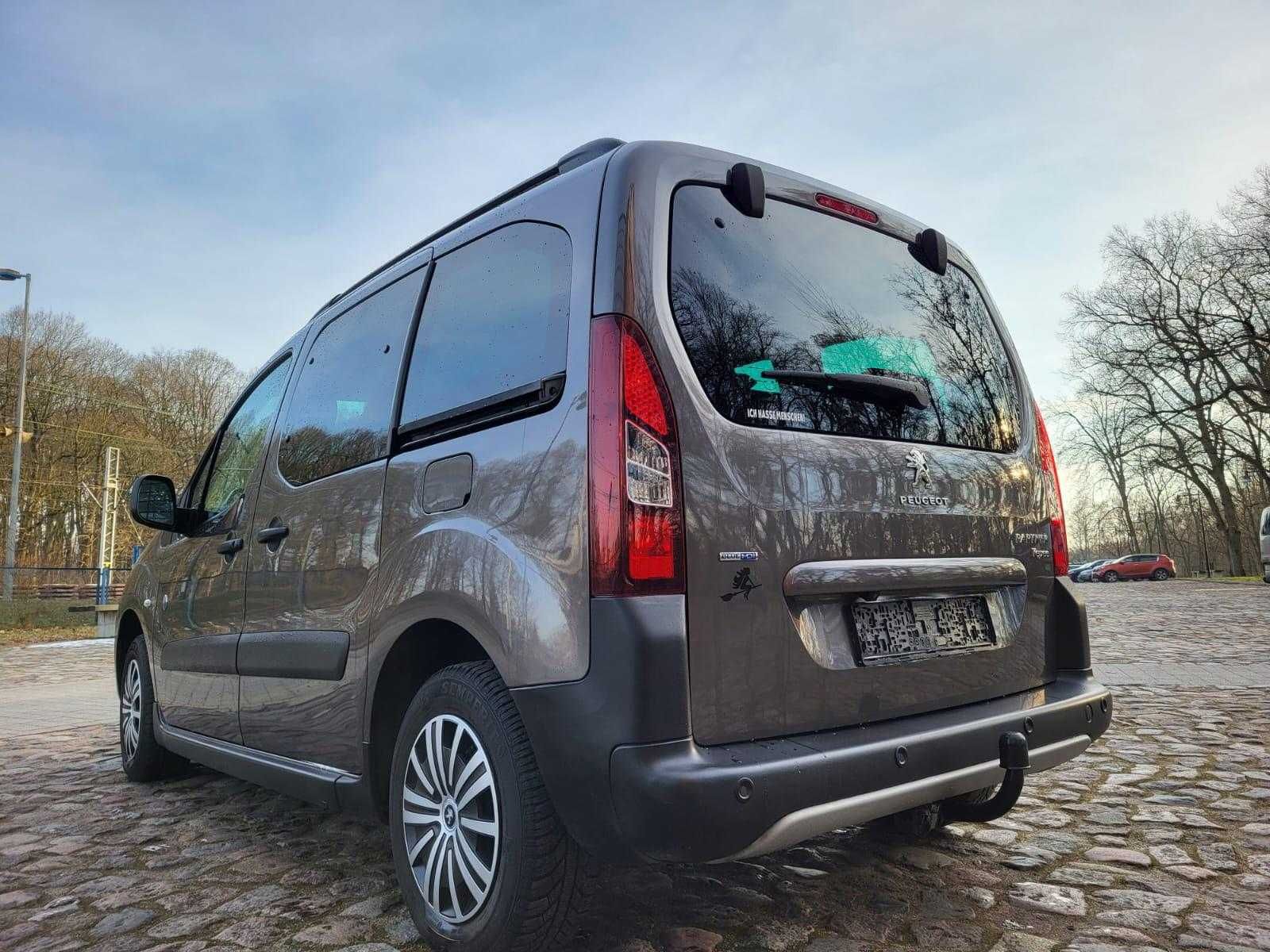 Peugeot Partner Lift Jak Nowy! Outdoor! Kamera! 6 BIEG 120KM! LED! Hak