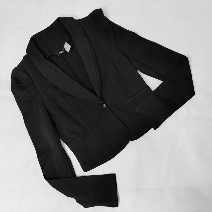 Dresowy żakiet damski 36 S z bufiastymi rękawami LA REDOUTE ŻA0091