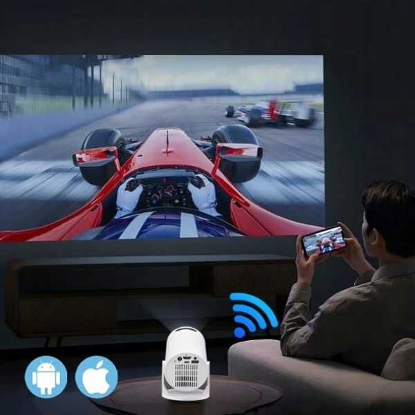 Projektor LED M3 MINI Full HD 1080p PRZENOŚNY RZUTNIK WiFi + Bluetooth