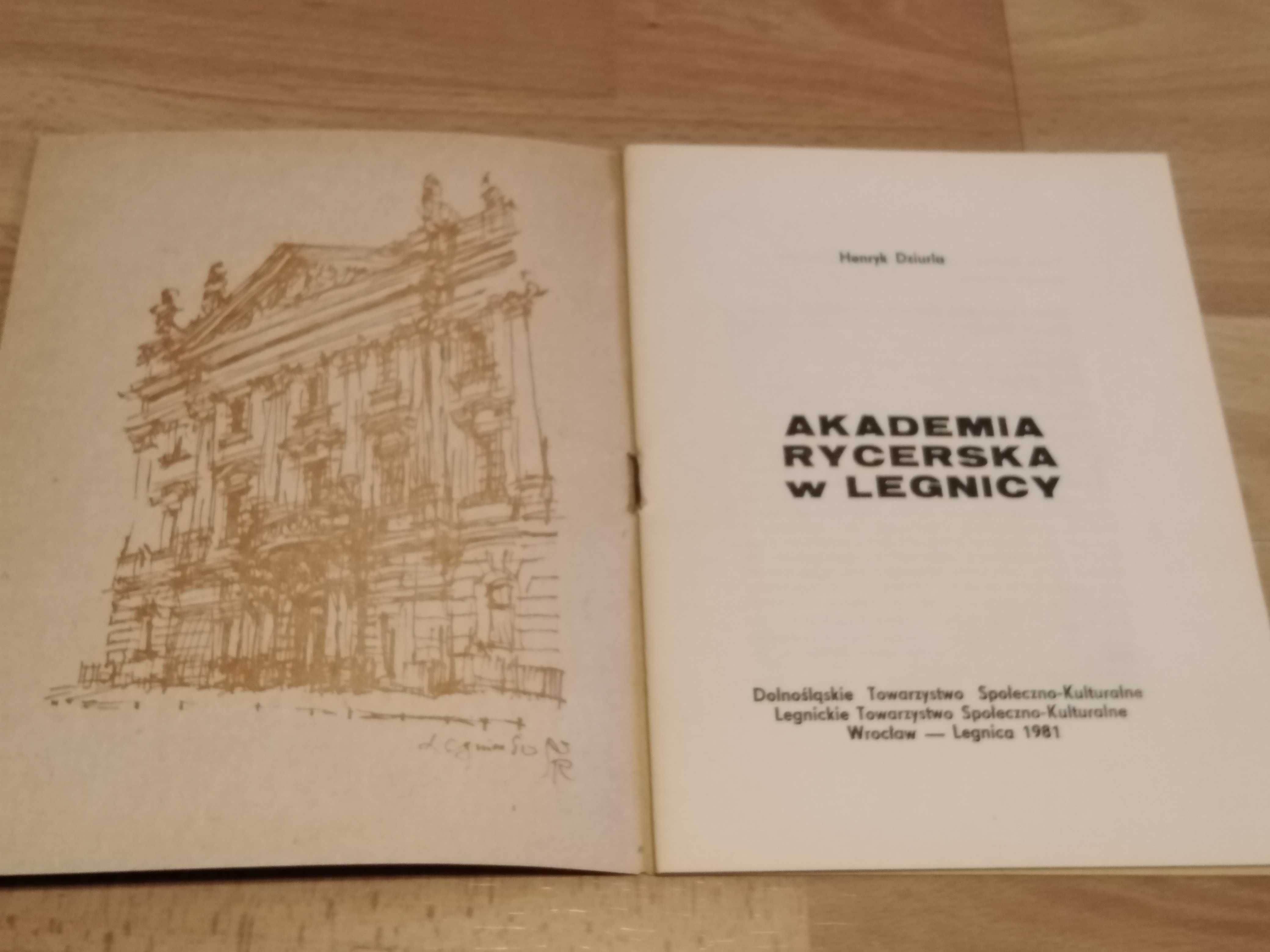 Kolekcjonerski Folder Akademia Rycerska w Legnicy 1980