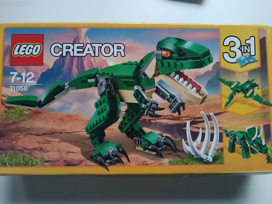 LEGO creator dinozaury 3w1