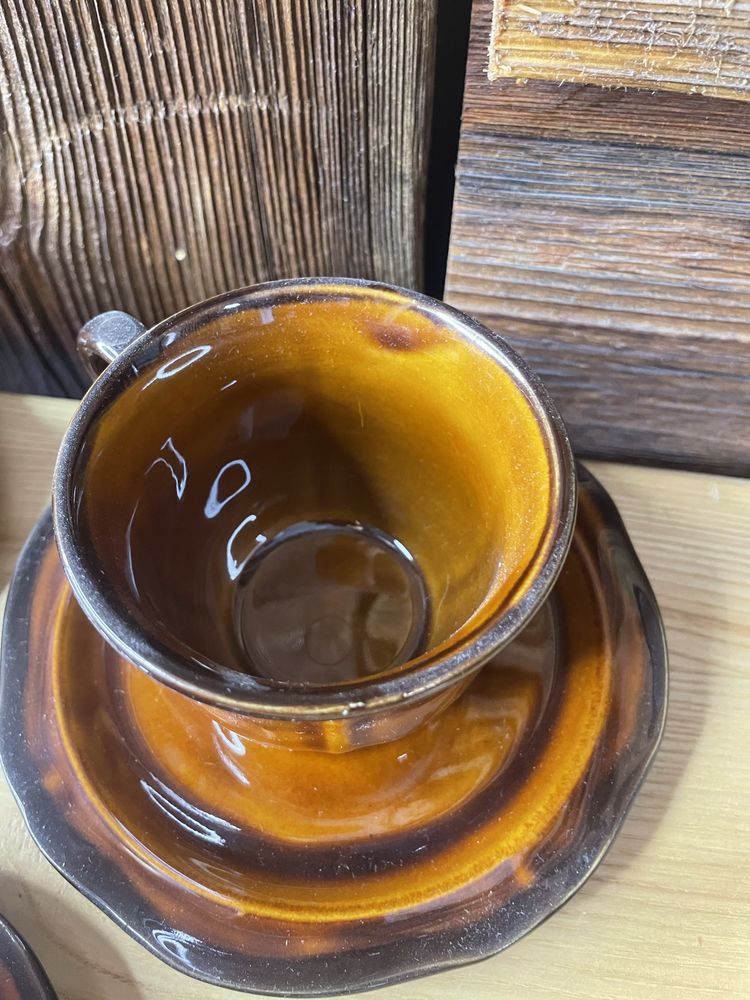 Zestaw kawowy Pruszków PRL
