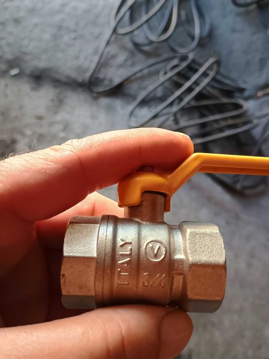 Кран кульовий 3/4 DN 20 VALVE Italy (JG0403)