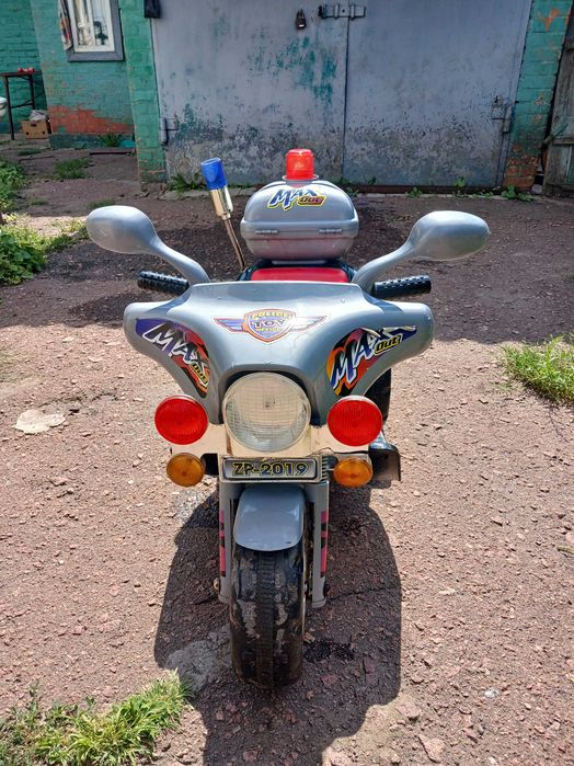 Дитячий електромотоцикл