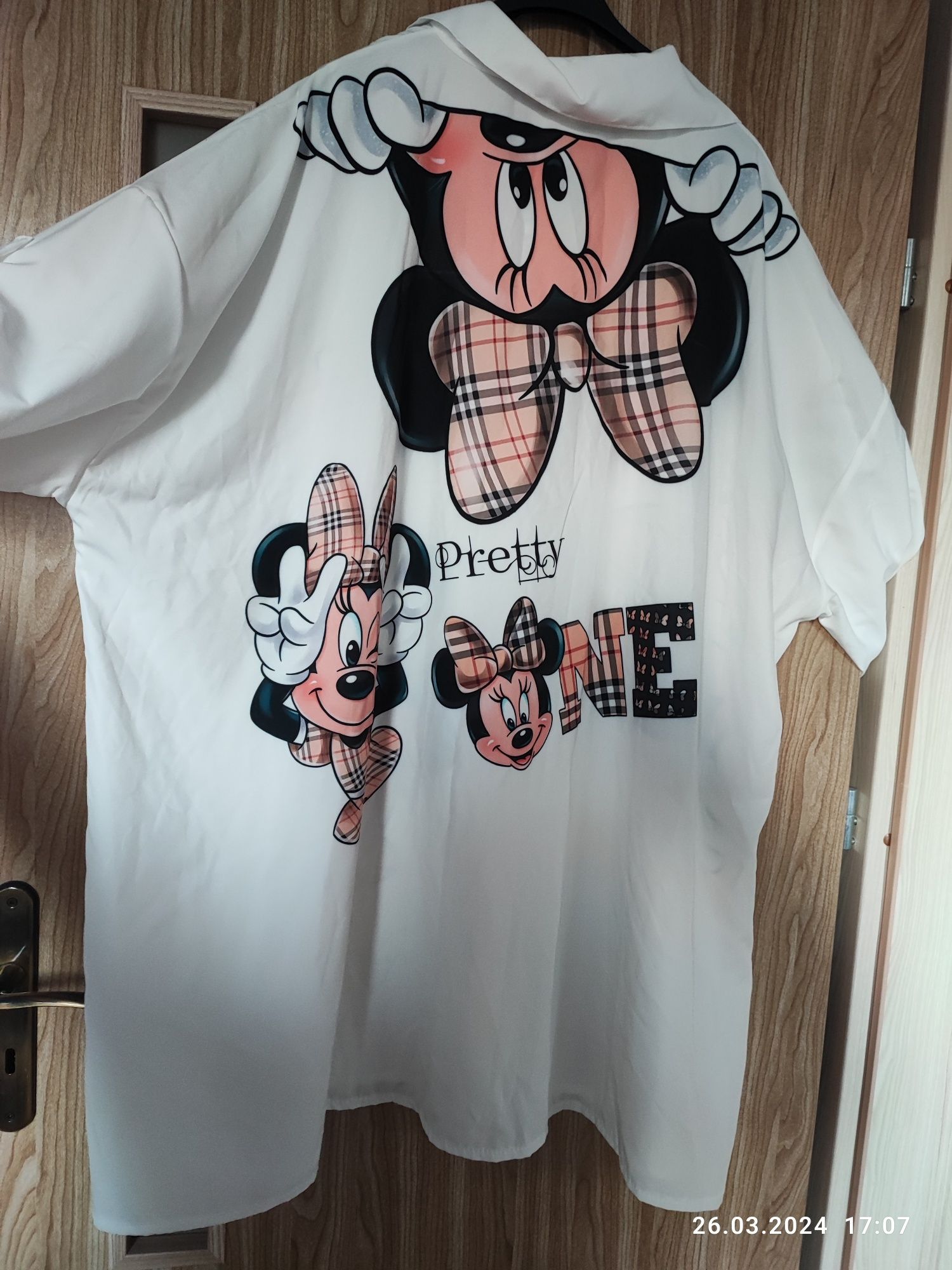 Koszula oversize Minnie Ala. Burberry