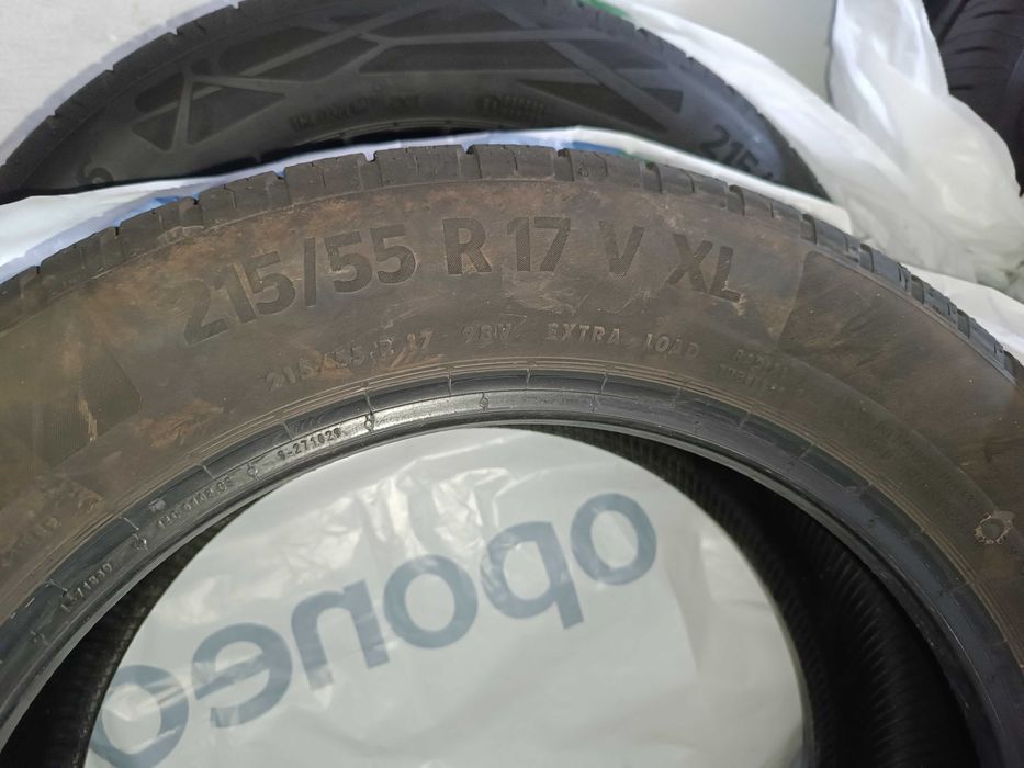 Nowe 4 opony letnie 215/55 R17 94V Continental EcoContact 6