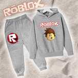 Dres dla dziecka Roblox Komplet Bluza Kangurka Spodnie Kieszenie 130