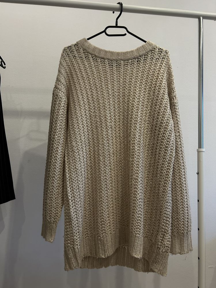 Sweter dlugi oversize