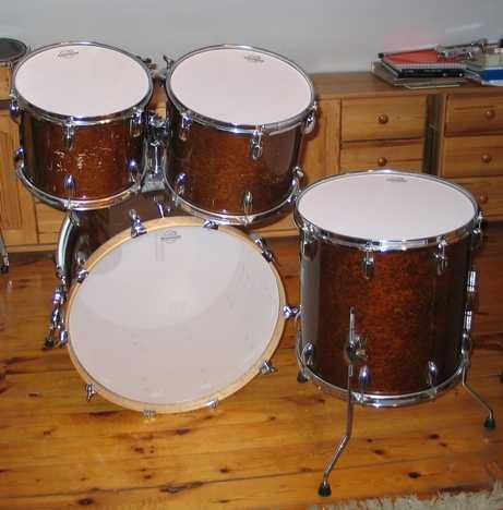 Perkusja Profesjonalna Custom Maple Drums 22, 16, 13, 12"