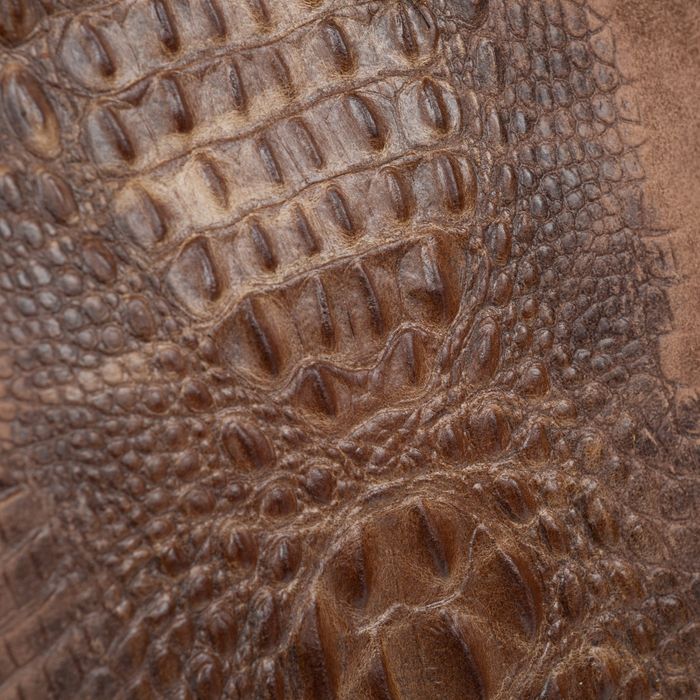 VERA PELLE torebka zamszowa shopper kroko z paskiem V543 granatowa