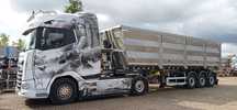 Bodex 50m3 HARDOX450 złomowa do złomu  Naczepa do złomu Hardox450 50m3 BODEX - krótkie terminy