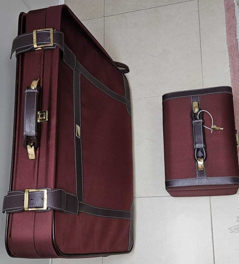 Mala + necessaire da marca Modarte nunca usados
