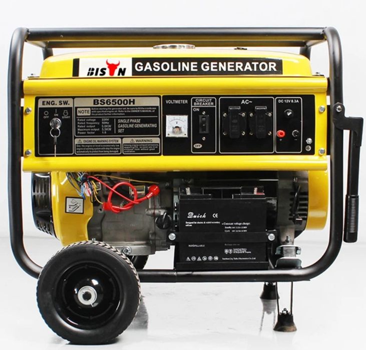 Новий генератор 5.5 кВт, можна під газ