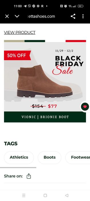 Челсі Vionic Brionie, 37р